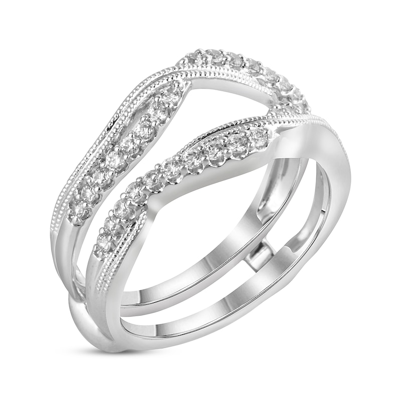 Main Image 2 of Previously Owned Diamond Enhancer Ring 3/8 ct tw 14K White Gold