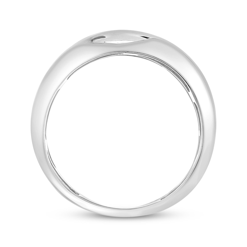 Main Image 3 of Previously Owned Men's Diamond Wedding Band 1 ct tw 14K White Gold