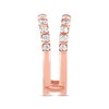 Previously Owned THE LEO Diamond Enhancer Ring 1 ct tw Round-cut 14K Rose Gold