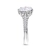 Previously Owned Multi-Stone Diamond Engagement Ring 1-1/8 ct tw Round-cut 14K White Gold