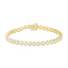 Thumbnail Image 1 of Previously Owned Diamond Bracelet 1 ct tw Round-cut 10K Yellow Gold 7.25"