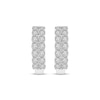 Thumbnail Image 2 of Previously Owned Diamond Hoop Earrings 1 ct tw Round-cut 10K White Gold