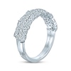 Thumbnail Image 2 of Previously Owned Monique Lhuillier Bliss Diamond Wedding Band 1-1/4 ct tw Round & Marquise-cut 18K White Gold