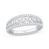 Previously Owned Diamond Anniversary Ring 1/2 ct tw Round-cut 10K White Gold