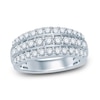 Thumbnail Image 0 of Previously Owned Diamond Anniversary Ring 1 ct tw Round-cut 10K White Gold