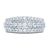Thumbnail Image 2 of Previously Owned Diamond Anniversary Ring 1 ct tw Round-cut 10K White Gold