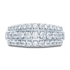Thumbnail Image 3 of Previously Owned Diamond Anniversary Ring 1 ct tw Round-cut 10K White Gold