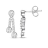 Thumbnail Image 1 of Previously Owned Ever Us Diamond Earrings 3/8 ct tw Round-cut 14K White Gold