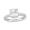 Thumbnail Image 1 of Previously Owned Neil Lane Diamond Engagement Ring 2-1/3 ct tw Cushion & Round-cut 14K White Gold