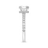 Thumbnail Image 2 of Previously Owned Neil Lane Diamond Engagement Ring 2-1/3 ct tw Cushion & Round-cut 14K White Gold