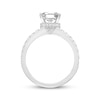 Thumbnail Image 3 of Previously Owned Neil Lane Diamond Engagement Ring 2-1/3 ct tw Cushion & Round-cut 14K White Gold