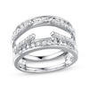 Thumbnail Image 1 of Previously Owned Diamond Enhancer Ring 5/8 ct tw Round-cut 14K White Gold