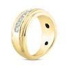 Thumbnail Image 2 of Previously Owned Men's Diamond Wedding Band 3/4 ct tw Round-cut 10K Yellow Gold
