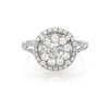 Thumbnail Image 1 of Previously Owned Diamond Engagement Ring 7/8 ct tw Round-cut 14K White Gold Size 4