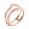 Thumbnail Image 2 of Previously Owned THE LEO Diamond Enhancer Band 1/2 ct tw Round-cut 14K Rose Gold