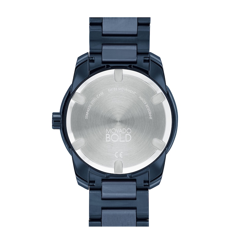 Main Image 3 of Previously Owned Movado BOLD Verso Ion-Plated Stainless Steel Men's Watch 3600737