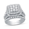 Thumbnail Image 1 of Previously Owned Diamond Bridal Set 2 ct tw Round-Cut 10K White Gold