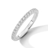 Thumbnail Image 1 of Neil Lane Diamond Wedding Band 3/8 ct tw Round-cut 14K White Gold