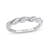 Thumbnail Image 0 of Previously Owned Diamond Anniversary Ring 1/10 ct tw Round-cut 10K White Gold
