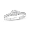 Thumbnail Image 0 of Previously Owned Diamond Engagement Ring 1/2 ct tw Round-cut 10K White Gold