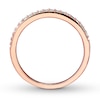 Thumbnail Image 2 of Previously Owned Diamond Wedding Band 1/6 ct tw 14K Rose Gold