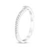 Thumbnail Image 2 of Previously Owned Diamond Wedding Band 1/6 ct tw Round-cut 14K White Gold