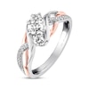 Previously Owned 3-Stone Diamond Engagement Ring 5/8 ct tw Round-cut 14K Two-Tone Gold