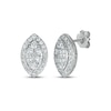 Thumbnail Image 0 of Previously Owned Diamond Earrings 3/4 ct tw Round-cut 10K White Gold