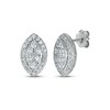 Thumbnail Image 0 of Previously Owned Diamond Earrings 3/4 ct tw Round-cut 10K White Gold