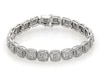 Thumbnail Image 1 of Previously Owned Diamond Bracelet 5 ct tw Round-cut 10K White Gold 7"