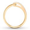 Thumbnail Image 2 of Previously Owned Love + Be Loved Diamond Ring 1/10 ct tw Round 10K Yellow Gold Size 7