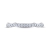 Previously Owned THE LEO Ideal Cut Diamond Wedding Band 1/5 ct tw Round-cut 14K White Gold
