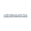 Thumbnail Image 4 of Previously Owned Monique Lhuillier Bliss Diamond Wedding Band 1/2 ct tw Marquise & Round-cut 18K White Gold