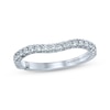 Thumbnail Image 1 of Previously Owned Monique Lhuillier Bliss Diamond Contour Anniversary Band 1/3 ct tw Round-cut 18K White Gold