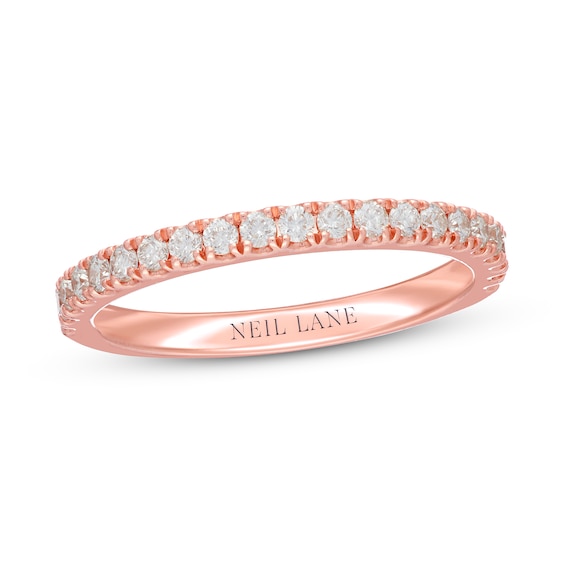 Previously Owned Neil Lane Diamond Wedding Band 3/8 ct tw 14K Rose Gold