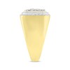 Thumbnail Image 2 of Previously Owned Men's Diamond Square Ring 1/2 ct tw 10K Yellow Gold