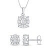 Thumbnail Image 1 of Previously Owned Diamond Boxed Set 1 ct tw 10K White Gold