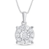 Thumbnail Image 3 of Previously Owned Diamond Boxed Set 1 ct tw 10K White Gold