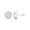 Thumbnail Image 3 of Previously Owned Diamond Stud Earrings 1/2 ct tw Round-Cut 10K White Gold