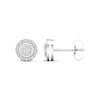 Thumbnail Image 3 of Previously Owned Diamond Stud Earrings 1/4 ct tw Round-Cut 10K White Gold