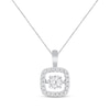 Thumbnail Image 1 of Previously Owned Unstoppable Love Necklace 1/2 ct tw 10K White Gold 19"
