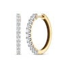 Thumbnail Image 0 of Previously Owned Diamond Hoop Earrings 1 ct tw 10K Yellow Gold