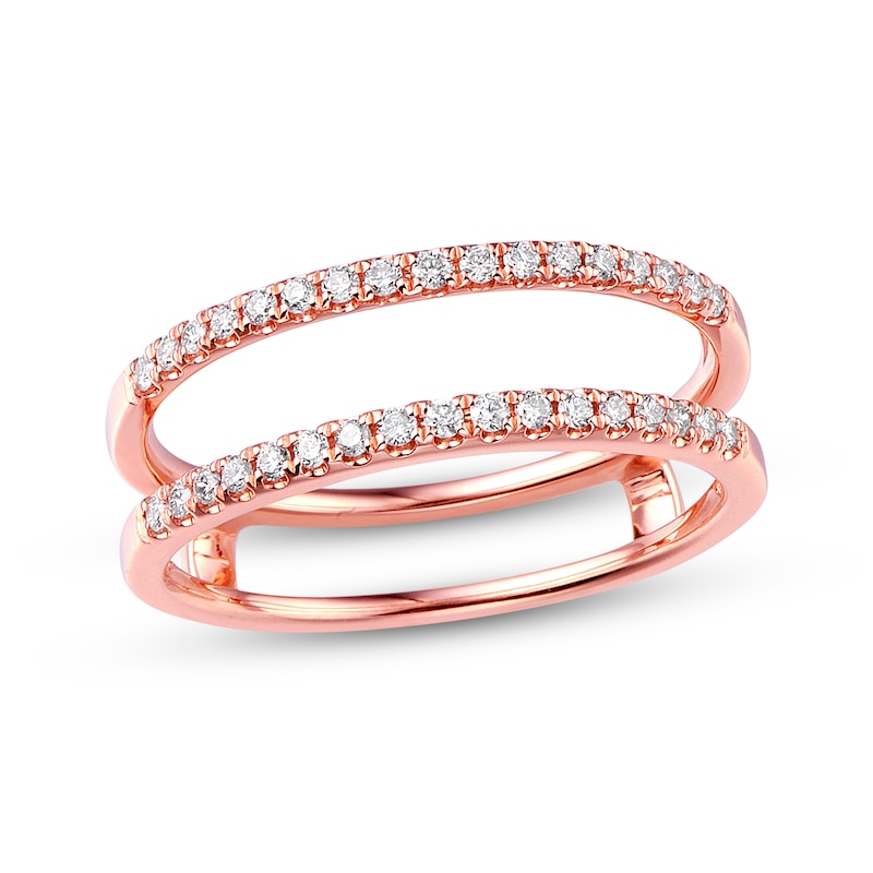 Main Image 1 of Previously Owned Diamond Enhancer Ring 1/4 ct tw Round-cut 14K Rose Gold