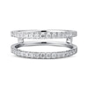 Previously Owned Diamond Enhancer Ring 1/2 ct tw Round-cut 14K White Gold