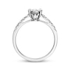 Previously Owned Diamond Engagement Ring 5/8 ct tw Round-cut 14K White Gold