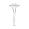 Thumbnail Image 2 of Previously Owned Diamond Heart Ring 1/2 ct tw Round-cut 10K White Gold