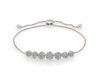 Thumbnail Image 1 of Previously Owned Multi-Diamond Bolo Bracelet 1 ct tw 10K White Gold 9.5"