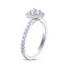 Thumbnail Image 1 of Previously Owned THE LEO Ideal Cut Diamond Engagement Ring 3/4 ct tw Round-cut 14K White Gold