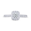 Thumbnail Image 2 of Previously Owned THE LEO Ideal Cut Diamond Engagement Ring 3/4 ct tw Round-cut 14K White Gold