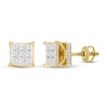 Thumbnail Image 1 of Previously Owned Men's Diamond Stud Earrings 1/4 ct tw 10K Yellow Gold